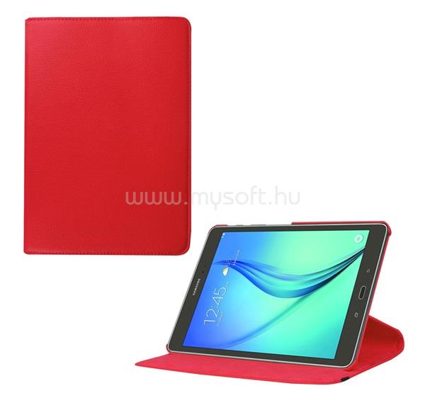 GIGAPACK Samsung Tab S2 9.7 LTE / Tab S2 9.7 WIFI GIGAPACK Tok álló, bőr hatású FLIP, 360°, PIROS