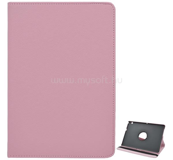 GIGAPACK Huawei Mediapad T3 10 WIFI / Mediapad T3 10 LTE GIGAPACK Tok álló, bőr hatású FLIP, 360°, RÓZSASZÍN