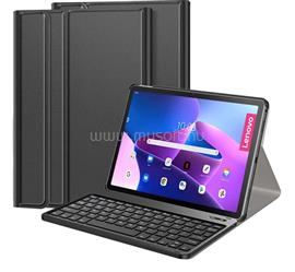 GIGAPACK Lenovo Tab M10 Plus GIGAPACK Tok álló, bőr hatású FLIP, ceruza tartó, FEKETE GP-132502 small