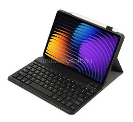 GIGAPACK Xiaomi Pad 8 Pro / Pad 8 / Pad 7 Pro GIGAPACK Tok álló, bőr hatású FLIP, angol nyelvű, FEKETE GP-169156 small