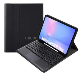 GIGAPACK Samsung Tab S10 FE Plus WIFI / Tab S10 FE Plus LTE GIGAPACK Tok álló, bőr hatású FLIP, angol nyelvű, FEKETE GP-169360 small