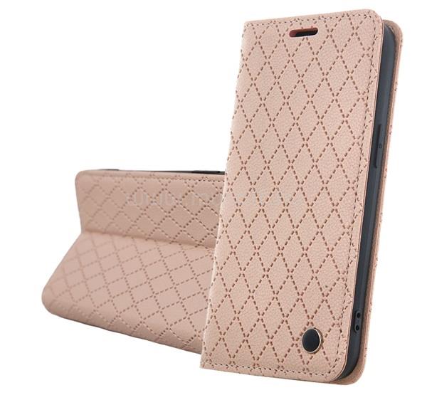 GIGAPACK Redmi A5 4G GIGAPACK Tok álló, bőr hatású FLIP, kártyatartó, BÉZS