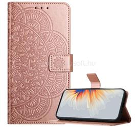 GIGAPACK Nothing Phone 4a Pro GIGAPACK Tok álló, bőr hatású FLIP, mandala, ROZÉARANY GP-184188 small