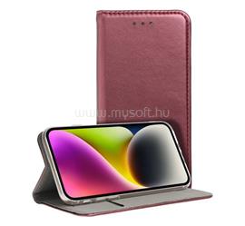 GIGAPACK Redmi 15 4G / 15 5G GIGAPACK Tok álló, bőr hatású FLIP, asztali tartó, BURGUNDY VÖRÖS GP-174594 small