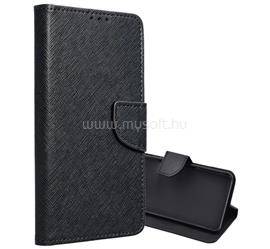 GIGAPACK Samsung A15 4G / A15 5G GIGAPACK Tok álló, bőr hatású FLIP, textil hatás, FEKETE GP-151889 small