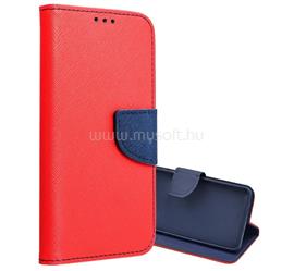 GIGAPACK Samsung A57 5G GIGAPACK Tok álló, bőr hatású FLIP, textil hatás, PIROS/KÉK GP-182943 small