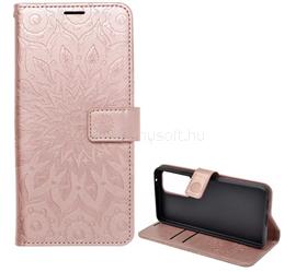 GIGAPACK Samsung A53 5G GIGAPACK Tok álló, bőr hatású FLIP, mandala, ROZÉARANY GP-135897 small