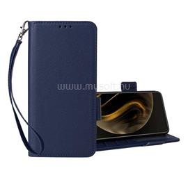 GIGAPACK Honor 600 Lite GIGAPACK Tok álló, bőr hatású FLIP, prémium + kézpánt, SÖTÉTKÉK GP-183385 small