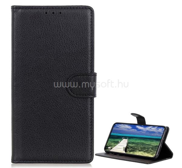 GIGAPACK Motorola Moto G15 Power GIGAPACK Tok álló, bőr hatású FLIP, prémium, FEKETE