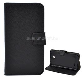 GIGAPACK LG L65 / L70 dual / L70 GIGAPACK Tok álló, bőr hatású FLIP, prémium, FEKETE GP-45315 small