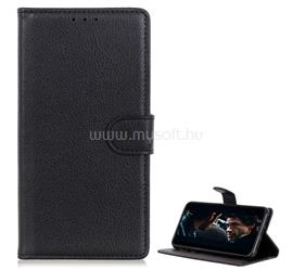 GIGAPACK Huawei P40 Lite E / Y7p GIGAPACK Tok álló, bőr hatású FLIP, prémium, FEKETE GP-95422 small