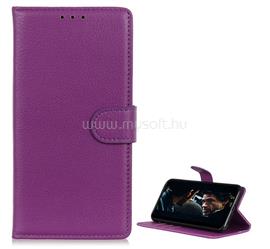 GIGAPACK Samsung A42 5G GIGAPACK tok álló, bőr hatású FLIP, prémium, LILA GP-102007 small
