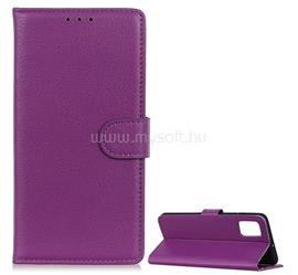 GIGAPACK Samsung A52s 5G / A52 5G / A52 4G GIGAPACK Tok álló, bőr hatású FLIP, prémium, LILA GP-102470 small