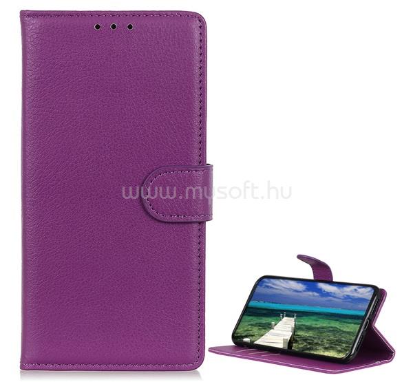 GIGAPACK Samsung S22 GIGAPACK Tok álló, bőr hatású FLIP, prémium, LILA