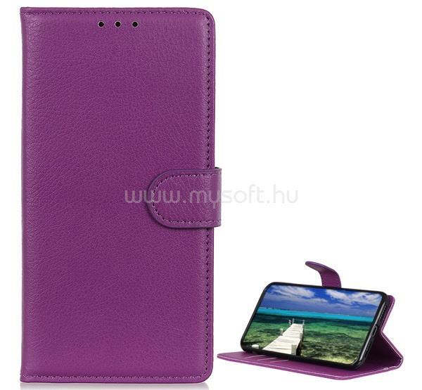 GIGAPACK Samsung S22 Plus GIGAPACK Tok álló, bőr hatású FLIP, prémium, LILA