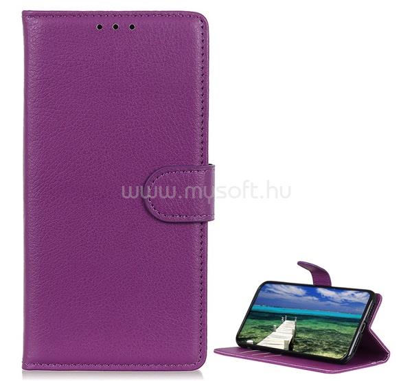 GIGAPACK Motorola Edge 30 Ultra GIGAPACK tok álló, bőr hatású FLIP, prémium, LILA