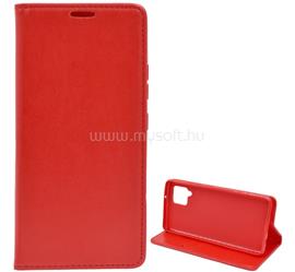 GIGAPACK Samsung A42 5G GIGAPACK tok álló, bőr hatású FLIP, prémium, PIROS GP-102287 small