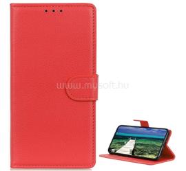 GIGAPACK iPhone 14 Plus GIGAPACK tok álló, bőr hatású FLIP, prémium, PIROS GP-128416 small