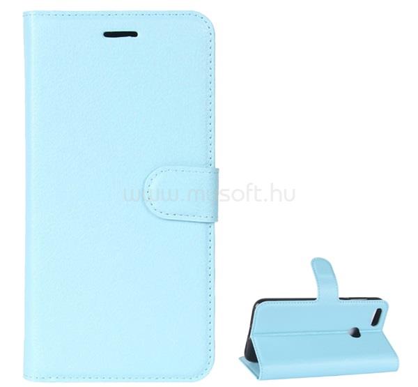 GIGAPACK Huawei P9 Lite Mini GIGAPACK tok álló, bőr hatású FLIP, prémium, VILÁGOSKÉK