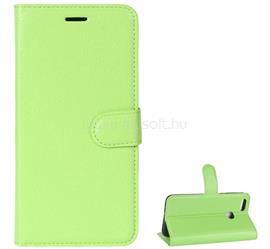GIGAPACK Huawei P9 Lite Mini GIGAPACK tok álló, bőr hatású FLIP, prémium, VILÁGOSZÖLD GP-72655 small