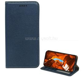 GIGAPACK T Phone 3 5G GIGAPACK Tok álló, bőr hatású FLIP, prémium, SÖTÉTKÉK GP-175742 small