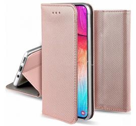 GIGAPACK Redmi Note 12 Pro 5G / Poco X5 Pro 5G GIGAPACK Tok álló, bőr hatású FLIP, rombusz, ROZÉARANY GP-160458 small