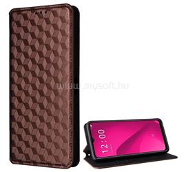 GIGAPACK T Phone 2 5G GIGAPACK Tok álló, bőr hatású FLIP, prémium, BRONZBARNA GP-159767 small