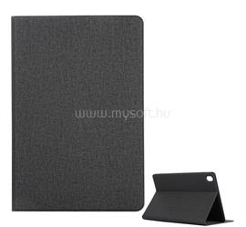 GIGAPACK Huawei MediaPad M6 10.8 LTE / MediaPad M6 10.8 WIFI GIGAPACK Tok álló, bőr hatású FLIP, textil hatás, FEKETE GP-89474 small
