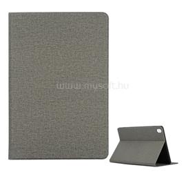 GIGAPACK Huawei MediaPad M6 10.8 LTE / MediaPad M6 10.8 WIFI GIGAPACK Tok álló, bőr hatású FLIP, textil hatás, SZÜRKE GP-89476 small