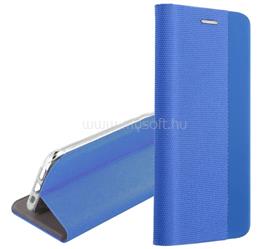 GIGAPACK Redmi Note 14 4G GIGAPACK Tok álló, bőr hatású FLIP, textil minta, VILÁGOSKÉK GP-167854 small