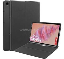 GIGAPACK Lenovo Tab Plus GIGAPACK Tok álló, bőr hatású FLIP, oldalra nyíló, FEKETE GP-181789 small