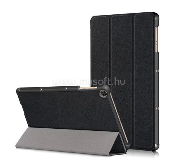 GIGAPACK Honor Pad X8 GIGAPACK tok álló, bőr hatású FLIP, asztali tartó, FEKETE