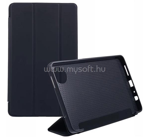 GIGAPACK Redmi Pad SE 8.7 GIGAPACK Tok álló, bőr hatású FLIP, asztali tartó, FEKETE