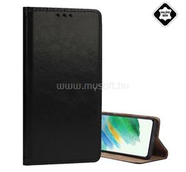 GIGAPACK Redmi Note 14 5G GIGAPACK Tok álló, valódi bőr FLIP, asztali tartó, FEKETE GP-166972 small