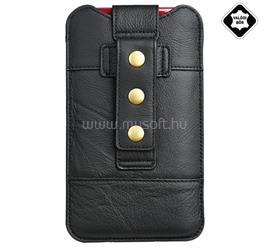 GIGAPACK GIGAPACK tok álló, valódi bőr, POUCH univerzális, prémium, FEKETE GP-110332 small