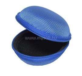 GIGAPACK GIGAPACK tok textil, cipzáras fülhallgató, 80x30mm, SÖTÉTKÉK GP-47836 small