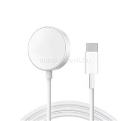 GIGAPACK Apple Watch Series SE 3 44mm / Series SE 3 40mm / Ultra 3 49mm GIGAPACK Töltőkábel Type-C mágneses, 100cm, FEHÉR GP-182602 small