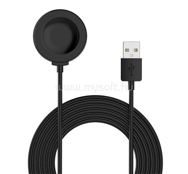 GIGAPACK Huawei Watch GT 5 Pro 46mm / GT 5 Pro 42mm / GT 5 46mm GIGAPACK Töltőkábel USB mágneses, 100cm, FEKETE