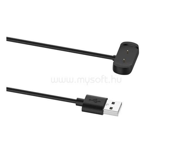 GIGAPACK Amazfit Active Edge / Active / GTR Mini GIGAPACK Töltőkábel USB mágneses, 100cm, FEKETE