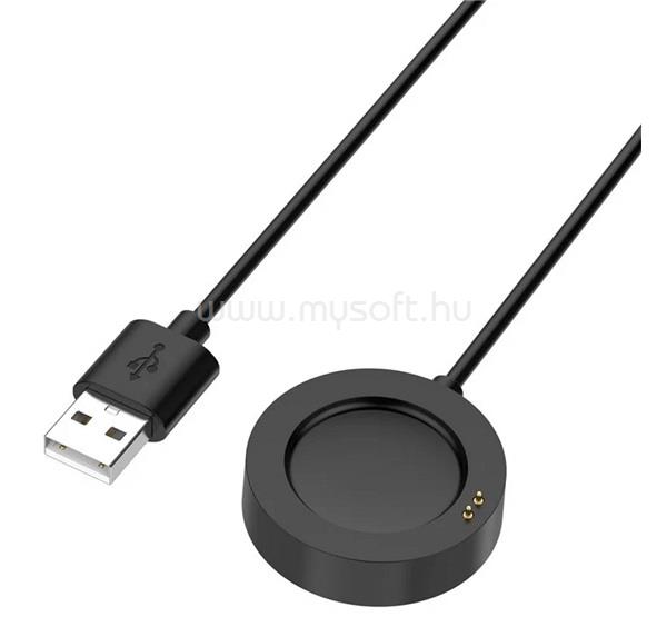 GIGAPACK Xiaomi Watch 5 / S4 41mm / S4 GIGAPACK Töltőkábel USB mágneses, 100cm, FEKETE