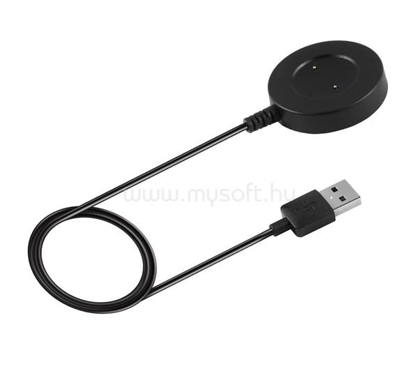 GIGAPACK Huawei Watch GT 2e 46mm / Honor Magic 2 42mm / Honor Magic 2 46mm GIGAPACK Töltőkábel USB mágneses, 100cm, FEKETE