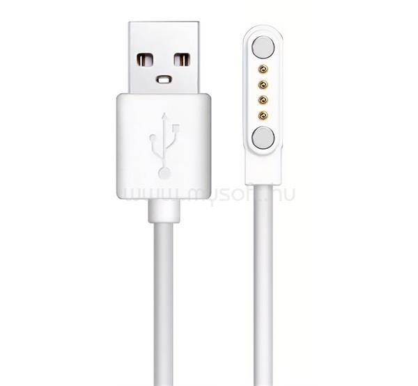 GIGAPACK GIGAPACK Töltőkábel USB mágneses, Gondosóra kompatibilis, FEHÉR