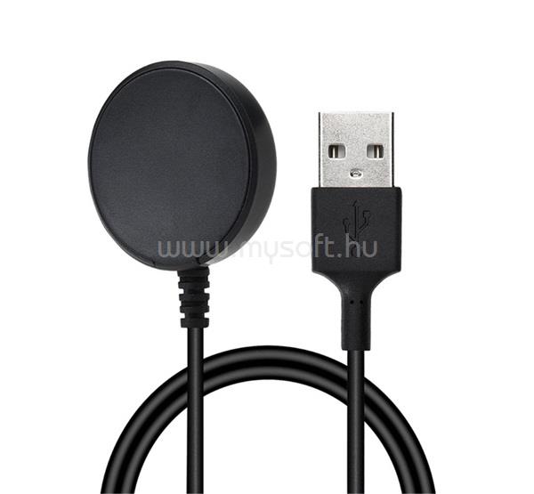 GIGAPACK Samsung Watch 8 Classic eSIM 46mm GIGAPACK Töltőkábel USB wireless, 100cm Samsung Watch töltő, FEKETE