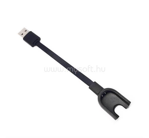 GIGAPACK Xiaomi MI Band 3 GIGAPACK Töltőkábel USB FEKETE