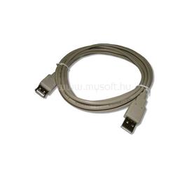 GIGAPACK GIGAPACK USB adatkábel hosszabbító USB - USB, 300cm, SZÜRKE GP-20453 small