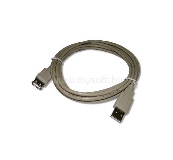 GIGAPACK GIGAPACK USB adatkábel hosszabbító USB - USB, 300cm, SZÜRKE