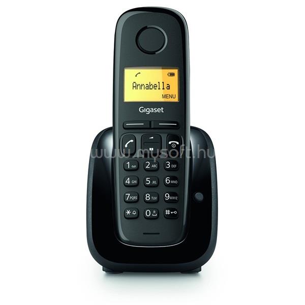 GIGASET A180 DECT hívóazonosítós telefon (fekete)