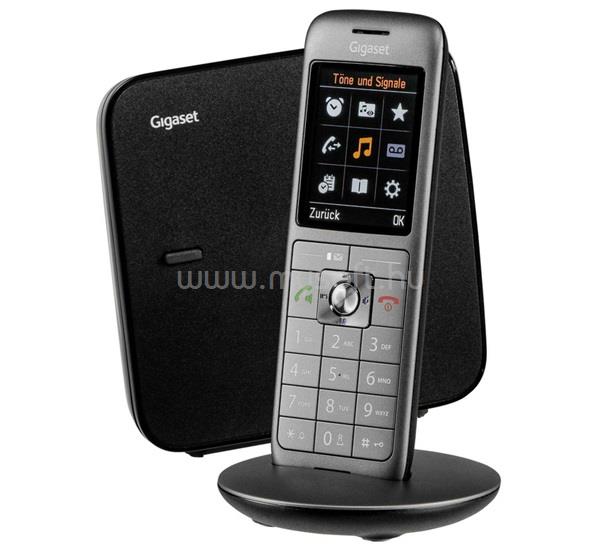 GIGASET CL660 telefon készülék vezeték nélküli, DECT, SÖTÉTSZÜRKE