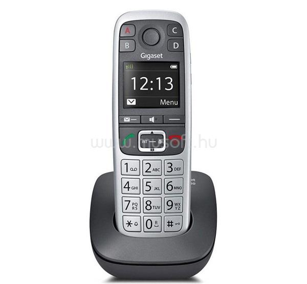 GIGASET E560 telefon készülék vezeték nélküli, DECT, EZÜST