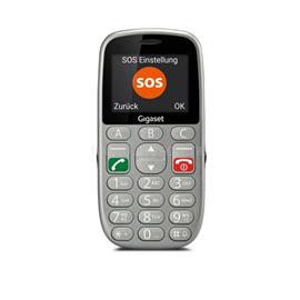 GIGASET GL390 mobiltelefon, idősek számára, Dual SIM, titán-ezüst GIGASET_S30853-H1177-R601 small